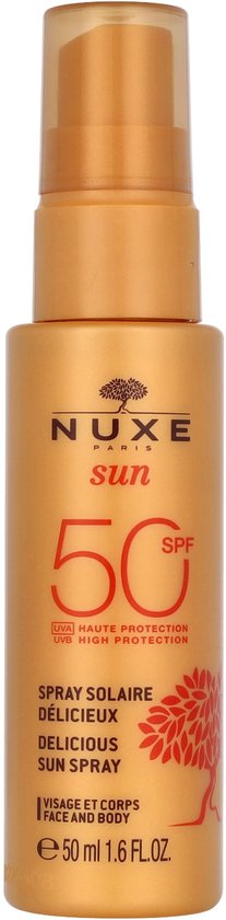 Nuxe Sun zonnespray - SPF50 gezicht en lichaam - 50 ml