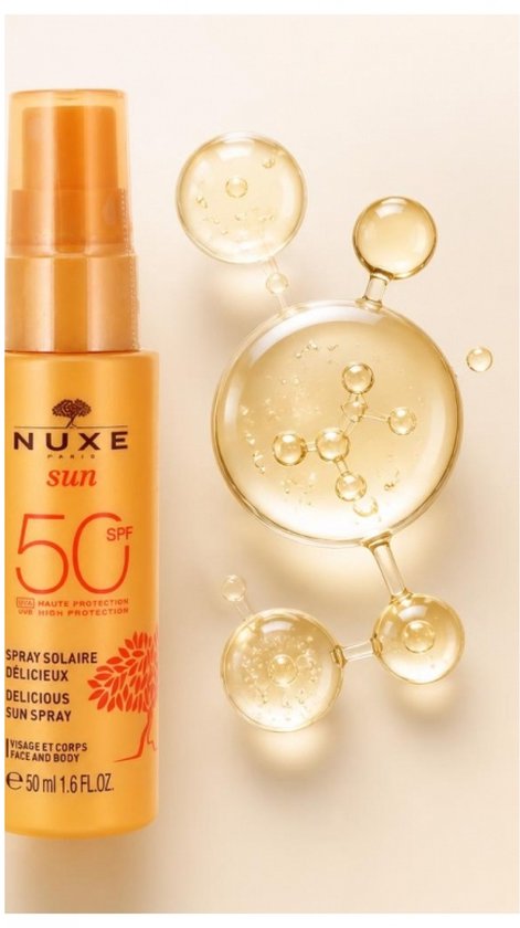 Nuxe Sun zonnespray - SPF50 gezicht en lichaam - 50 ml