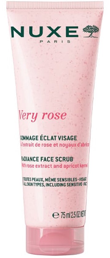 Nuxe Very Rose gezichtsscrub - soft exfoliant - 75 ml