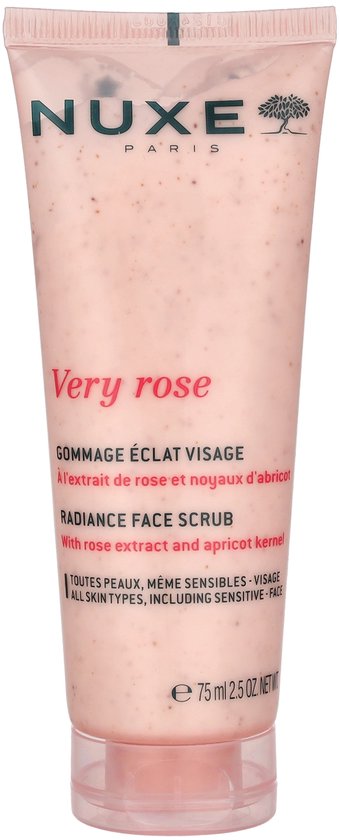 Nuxe Very Rose gezichtsscrub - soft exfoliant - 75 ml