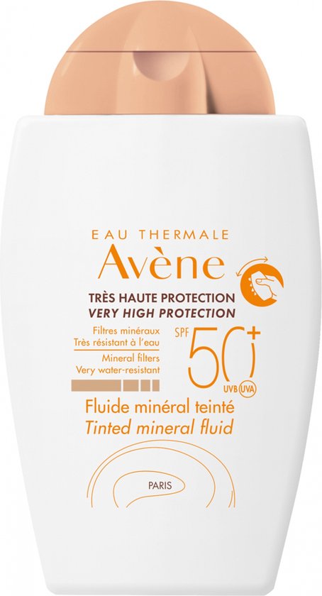 Avène getinte zonfluide - mineraal - SPF 50 - 40 ml