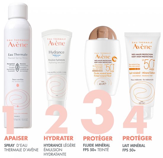 Avène getinte zonfluide - mineraal - SPF 50 - 40 ml