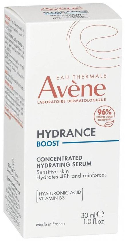 Avène Hydrance Boost serumconcentraat - hydraterend met hyaluronzuur