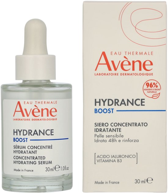 Avène Hydrance Boost serumconcentraat - hydraterend met hyaluronzuur