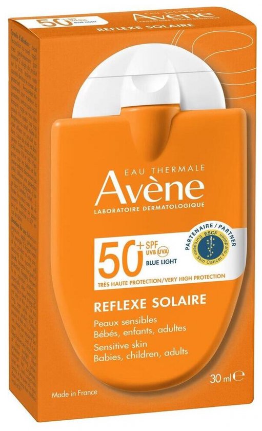 Avène Reflex Familie zonnebrand - SPF 50+ - gezicht en lichaam - gevoelige huid