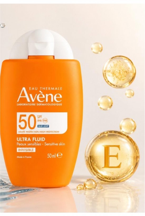 Avène zonnebrandcrème - ultra fluid invisible SPF 50 - 50 ml