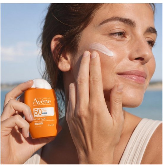 Avène zonnebrandcrème - ultra fluid invisible SPF 50 - 50 ml