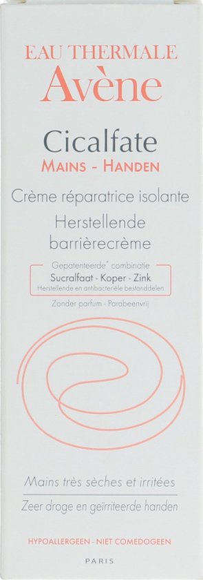 Avène Cicalfate handcrème - herstellend en beschermend - 100 ml