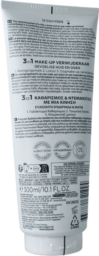 Vichy Pureté Thermale micellair reinigingslotion - 3-in-1 - alle huidtypen - 300 ml