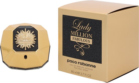 Paco Rabanne Lady Million eau de parfum - Fabulous - women's fragrance - 80 ml