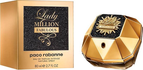 Paco Rabanne Lady Million eau de parfum - Fabulous - damesparfum - 80 ml