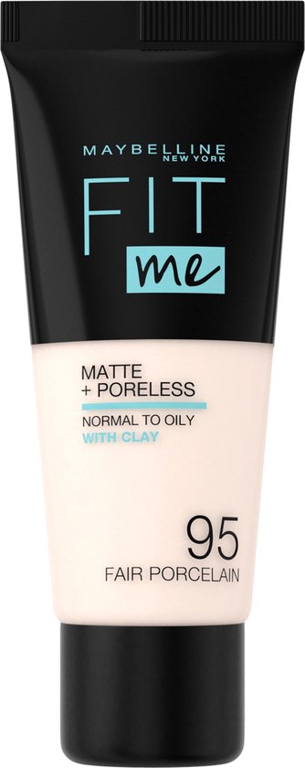 Maybelline Fit Me foundation - matte poreless 095 Fair Porcelain - 30 ml
