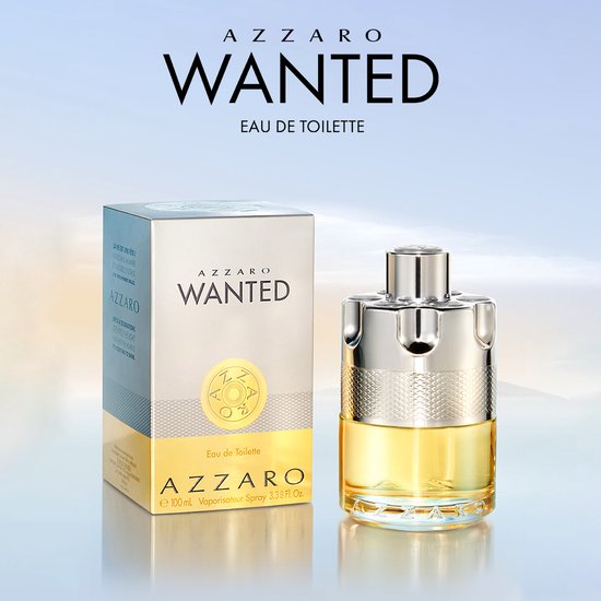 Azzaro Wanted eau de toilette - herenparfum - houtachtig citrusachtig kruidig - 100 ml