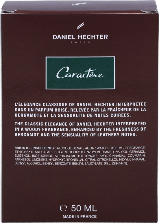Daniel Hechter Caractere eau de toilette - herenparfum - 50 ml