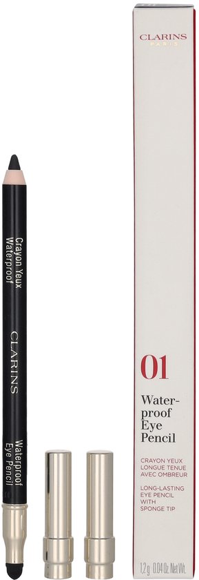 Clarins oogpotlood - waterproof - 3 gram - Intense Black
