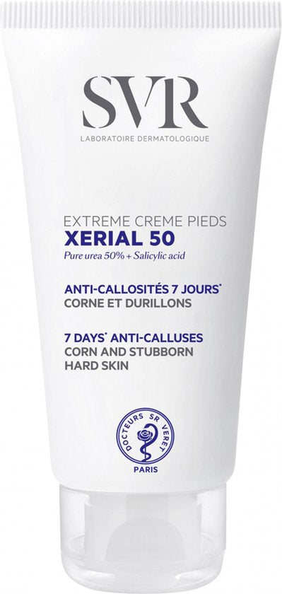 SVR Xerial 50 Extreme voetcrème - vochtinbrengend urea - 50 ml