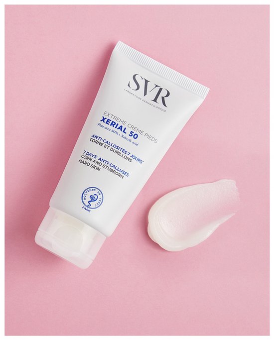 SVR Xerial 50 Extreme voetcrème - vochtinbrengend urea - 50 ml