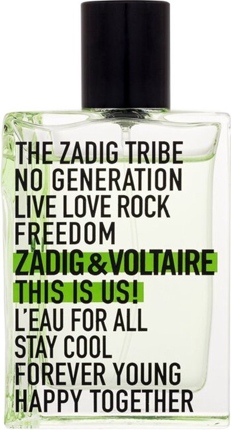 Zadig & Voltaire This is Us! L'Eau eau de toilette - unisex - 50 ml