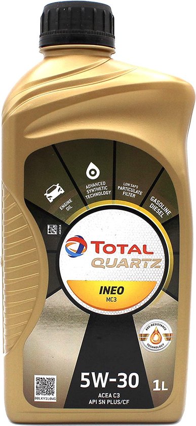 Total Quartz INEO MC3 motorolie - 5W-30 - 1 liter