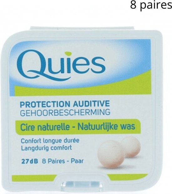 Quies oordoppen - was - anti-lawaai - 8 paar