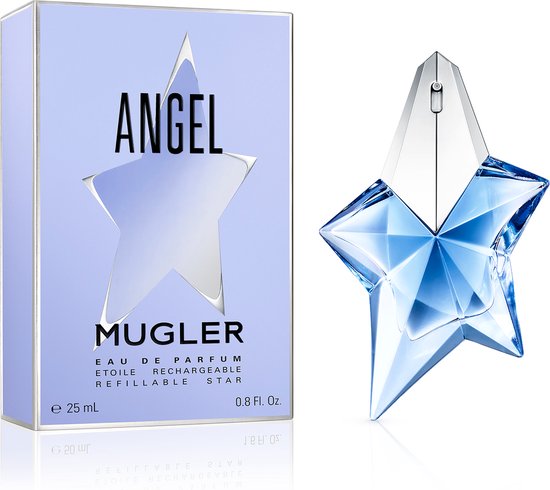 Mugler Angel eau de parfum - amber vanille en patchoeli - navulbaar - 25 ml