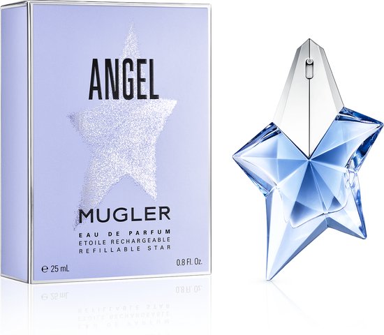 Mugler Angel eau de parfum - amber vanille en patchoeli - navulbaar - 25 ml