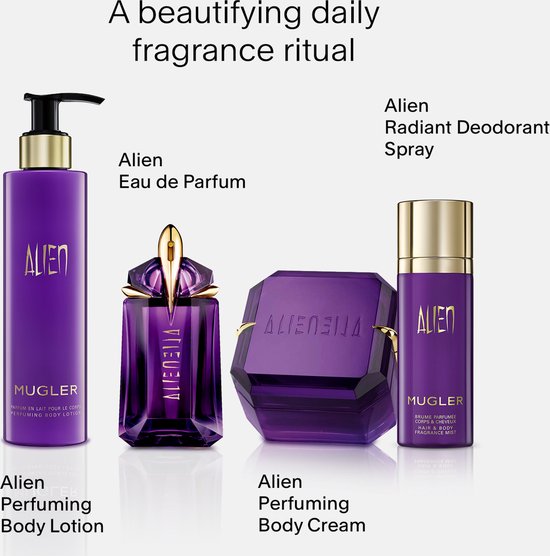 Mugler Alien eau de parfum - navulbaar voor dames - bloemig houtachtig amberachtig - 60 ml