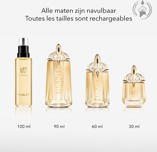 Mugler Alien Goddess eau de parfum - bloemig & amberachtig - navulbaar - 30 ml