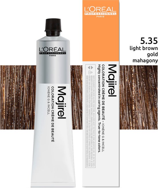L'Oréal Professionnel haarverf - Majirel 5.35 - 50 ml