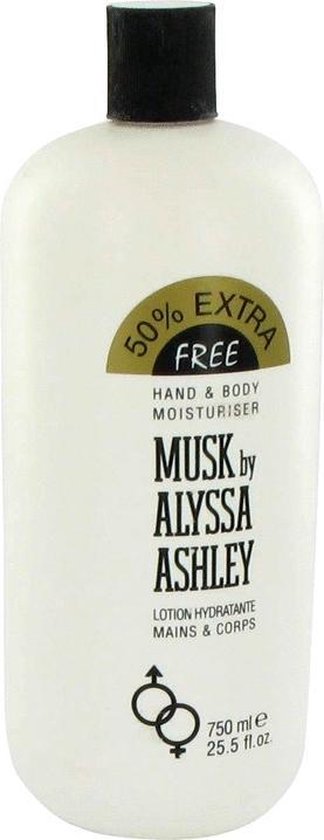 Alyssa Ashley hand- en bodylotion - Musk