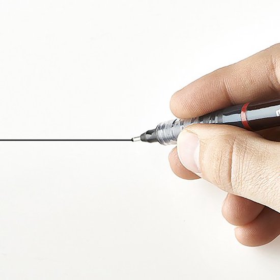 Rotring Tikky Graphic fineliner - 0,2 mm - Zwart