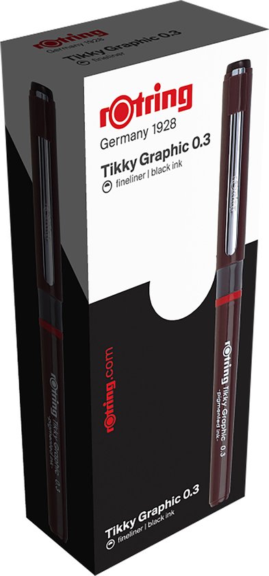 Rotring Tikky Graphic fineliner - 0,3 mm