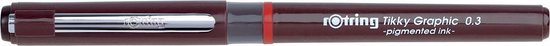 Rotring Tikky Graphic fineliner - 0,3 mm