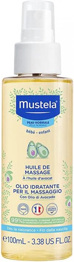 Mustela baby massageolie - normale huid - 100 ml