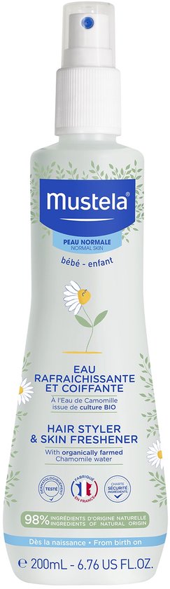 Mustela Baby verfrissend water - normale huid - 200 ml