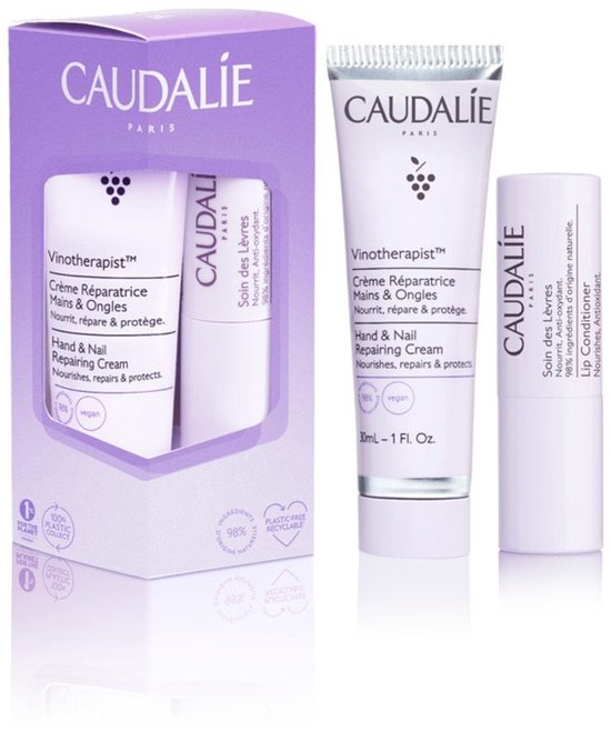 Caudalie Vinotherapist lip- en handverzorging duo - set van 2