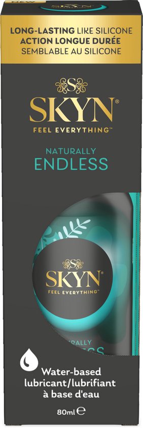 Skyn glijmiddel - Naturally Endless - op waterbasis - 80 ml