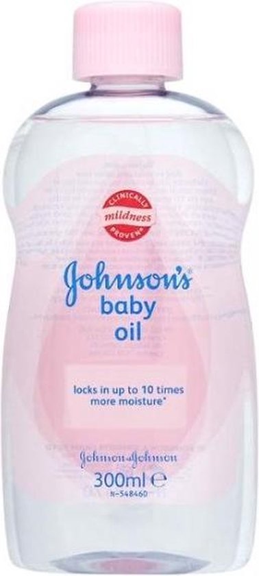 Johnson's Baby olie - 300 ml - Roze
