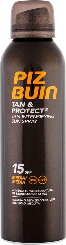 Piz Buin Tan & Protect zonnespray - intensifying SPF15 - 150 ml
