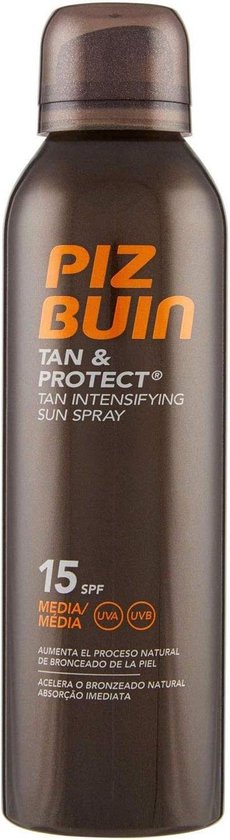 Piz Buin Tan & Protect zonnespray - intensifying SPF15 - 150 ml