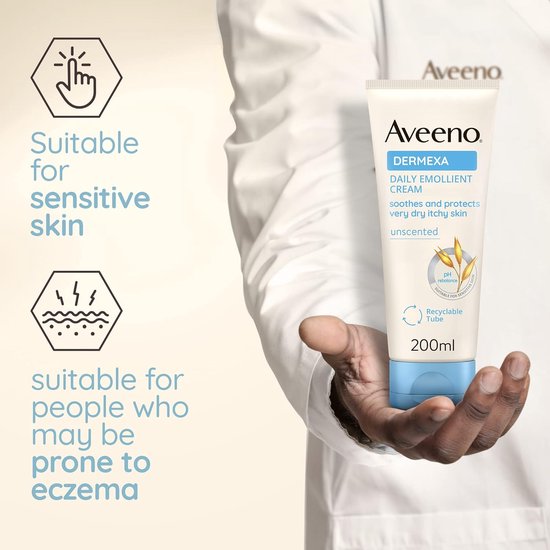Aveeno Dermexa verzachtende crème - 200 ml