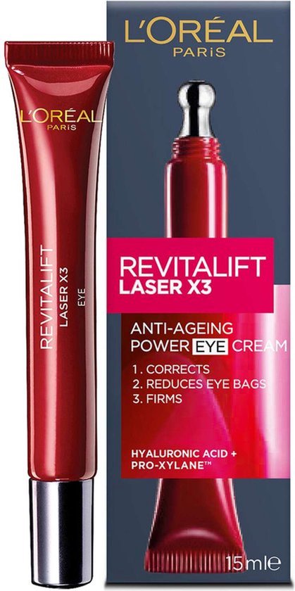 L'Oréal Revitalift Laser X3 oogcrème - anti-age - 15 ml