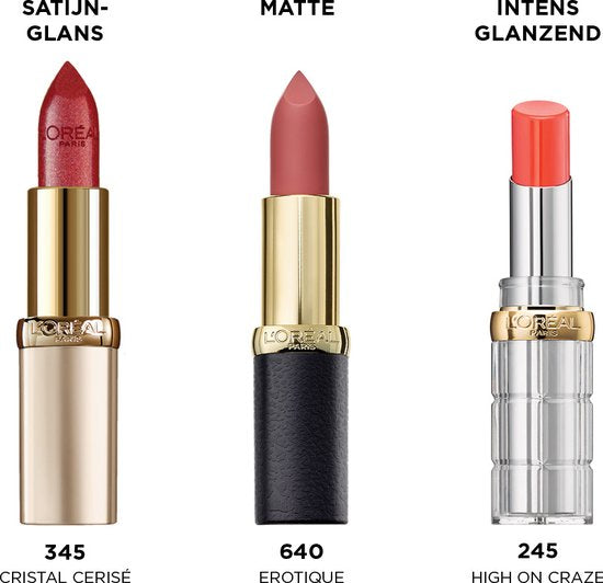L'Oréal Paris Color Riche lippenstift - matte - 472 Purple Studs