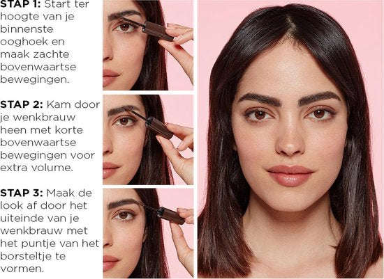 L'Oréal Paris Infaillible wenkbrauwmascara - langhoudend tot 24 uur - vegan - 7.0 Blonde - 5 ml