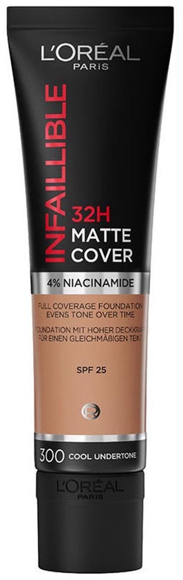 L'Oréal Infallible 24H Matte Cover foundation - 300 Amber