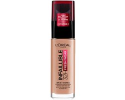 L'Oréal Paris Infaillible 32H Fresh Wear foundation - stralende finish - 160 Rose Linen - 30 ml