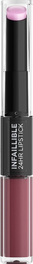 L'Oréal Paris Infaillible 24H lippenstift - 209 Violet Parfait - verzorgend met hyaluronzuur - 5,7 ml