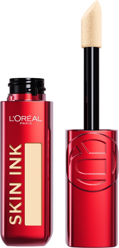 L'Oréal Paris Infaillible Skin Ink foundation - langhoudend 2-in-1 met concealer - 15 ml - 100 Light Warm