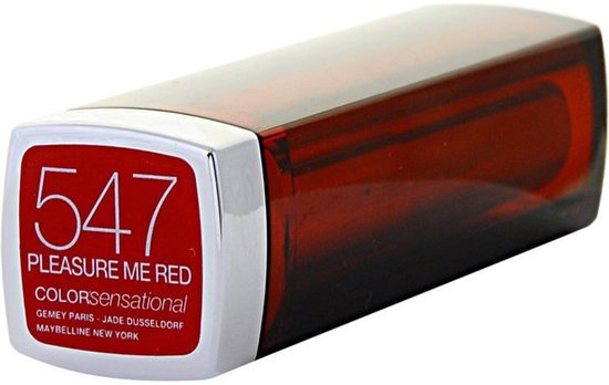 Maybelline Color Sensational lippenstift - 547 Pleasure Me Red - Rood