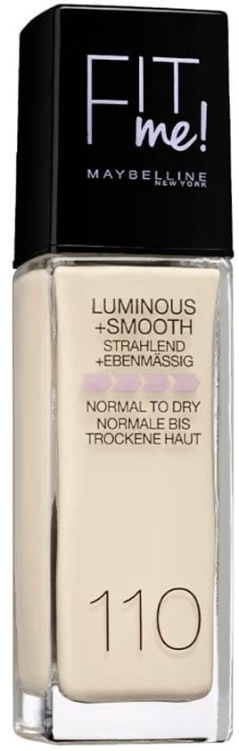 Maybelline Fit Me Luminous & Smooth foundation - Porcelain 110